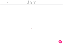 Tablet Screenshot of jamweddingplanner.com